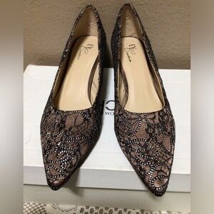 LIKE NEW EY Couture Elegant BROWN  SHOES